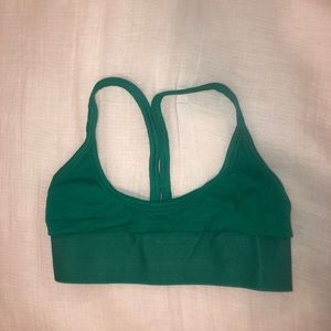 green bra